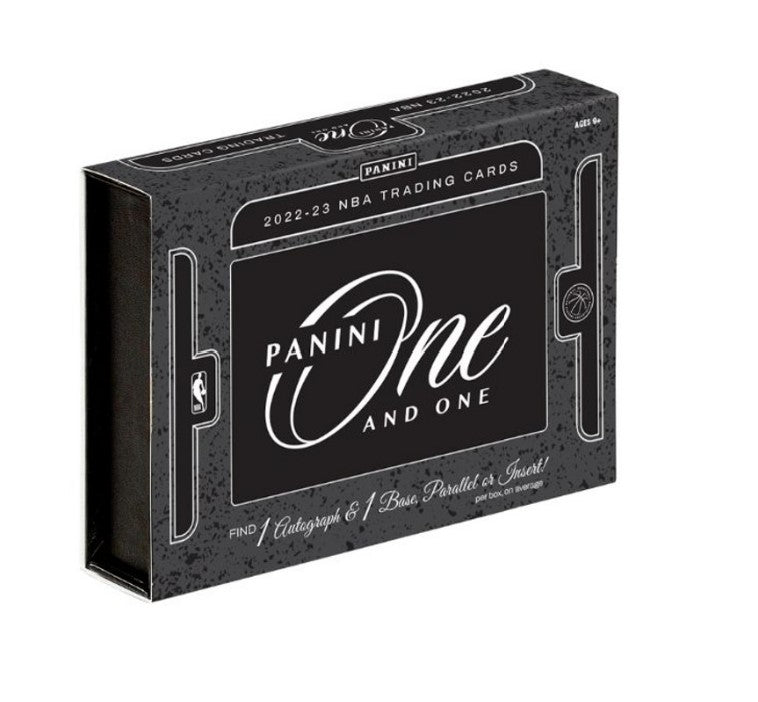 2022-23 Panini One and One Basketball Hobby Box (2 Cards per Box)