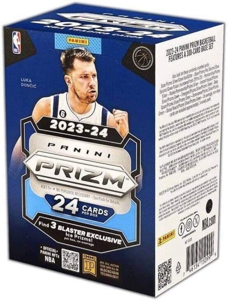 2023-24 Prizm Basketball Blasters (6 PACKS PER BOX, 4 CARDS PER PACK)