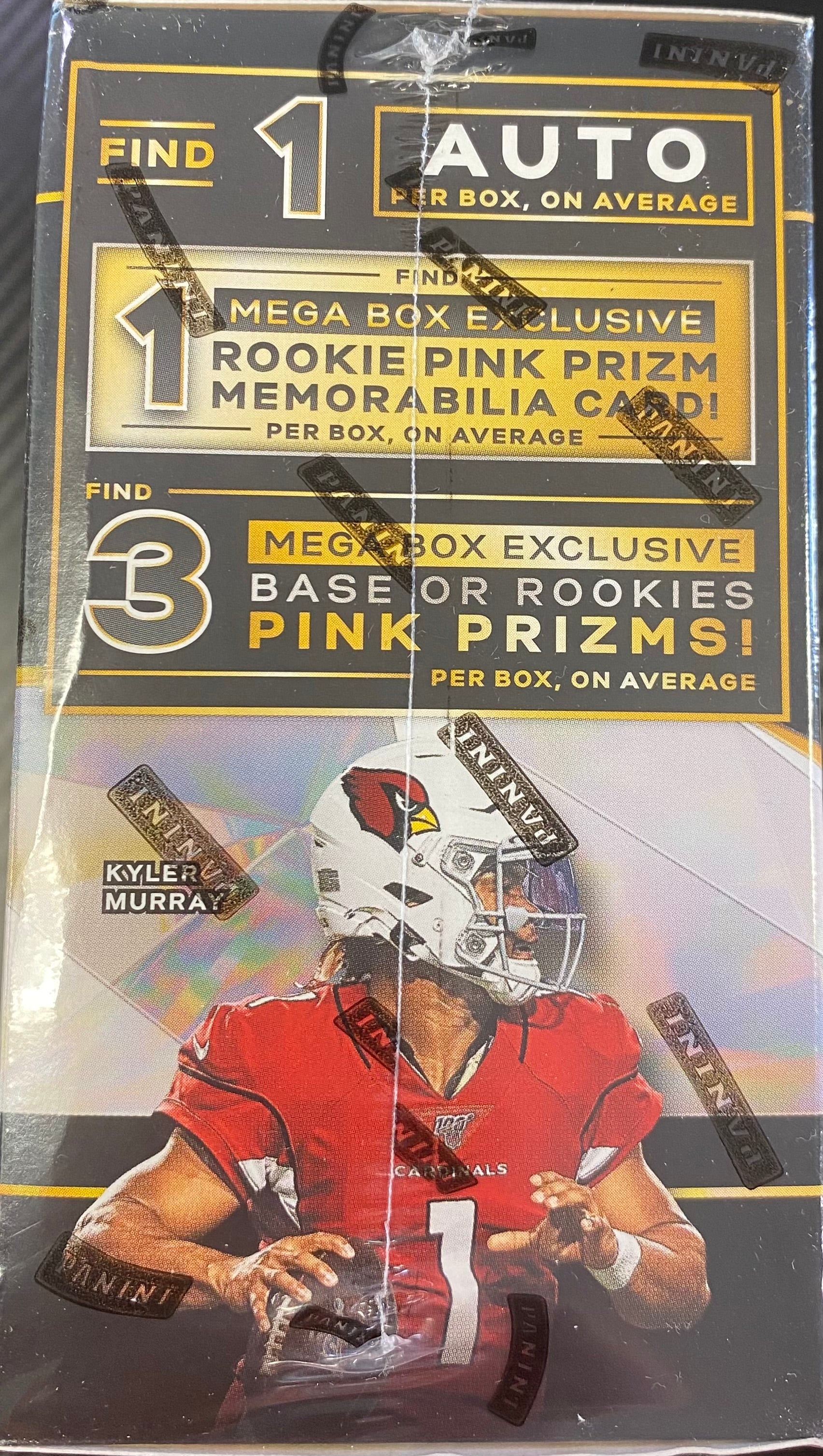 2020 Panini Prizm Football Mega Box 1 Autograph Per Box Factory Sealed